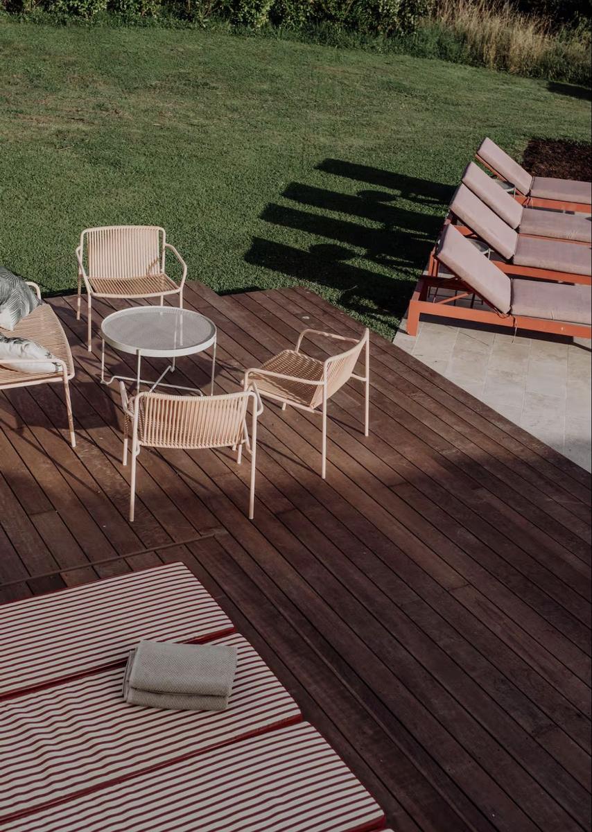 Biarritz villa deck