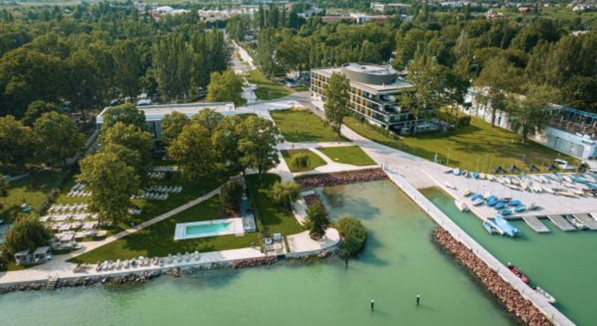 Lua Resort and Lake Balaton from above